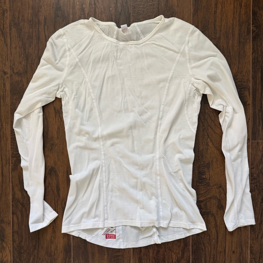 Gore Bike Wear XL White Base Layer Top